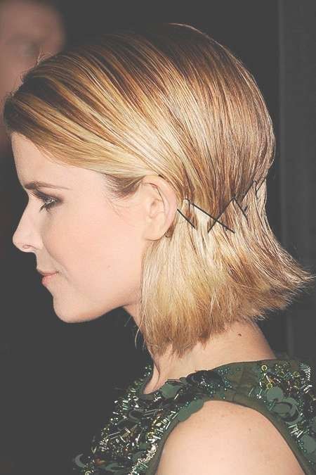 Fab Bobby Pin Hairstyles To Get Obsessed With | Hairstyles, Nail Inside Most Up To Date Medium Hairstyles With Bobby Pins (Photo 4 of 25)