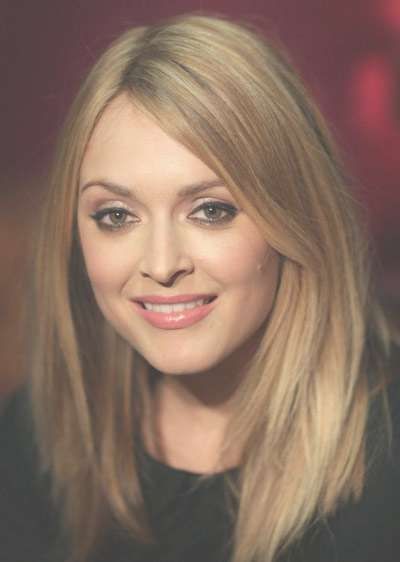 Fearne Cotton's Straight Medium Hairstyle – Casual, Evening Intended For Most Recent Medium Hairstyles Side Part (View 20 of 25)