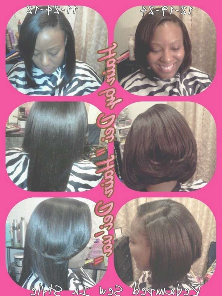 Feathered Sew In Bob Cut Hairstyle – Youtube For Feathered Bob Hairstyles (Photo 25 of 25)