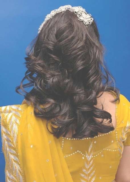 Indian Bridal Hairstyles For Short, Medium And Long Hair Gallery Inside Most Up To Date Indian Bridal Medium Hairstyles (Photo 22 of 25)