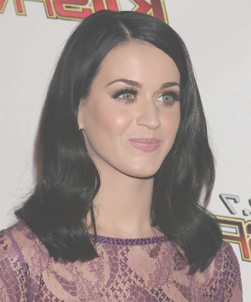Katy Perry Medium Straight Formal Hairstyle In Recent Katy Perry Medium Hairstyles (View 1 of 25)