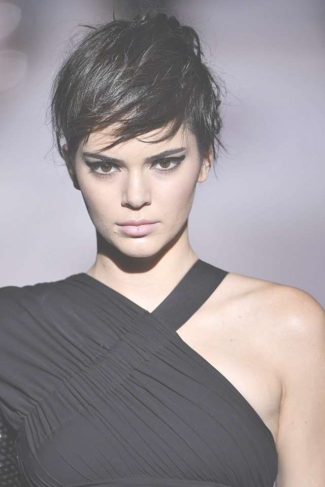 Kendall Jenner Channeled Kris Jenner With A Faux Pixie At The Tom Throughout Recent Kris Jenner Medium Hairstyles (Photo 12 of 15)