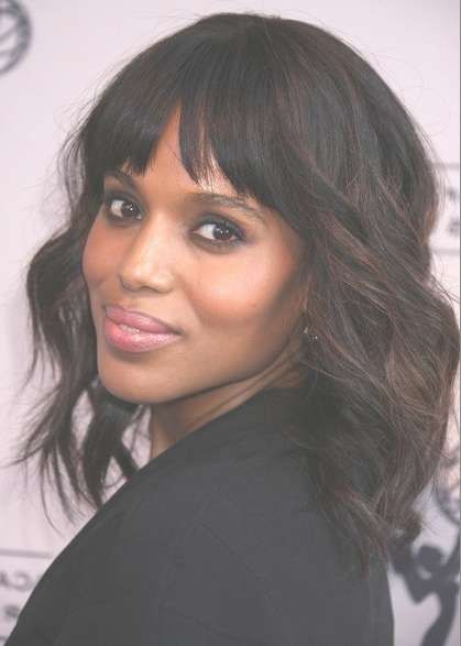 Kerry Washington Soft Waves Haircuts For Medium Hair – Popular In Most Current African Medium Haircuts (View 16 of 25)