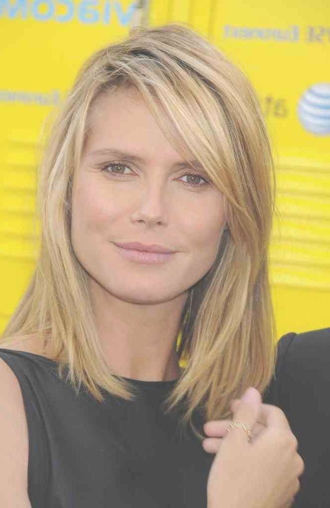 Layered Haircuts For Shoulder Length Hair – Hair World Magazine With Regard To Most Up To Date Medium Haircuts With Layers And Side Swept Bangs (View 22 of 25)