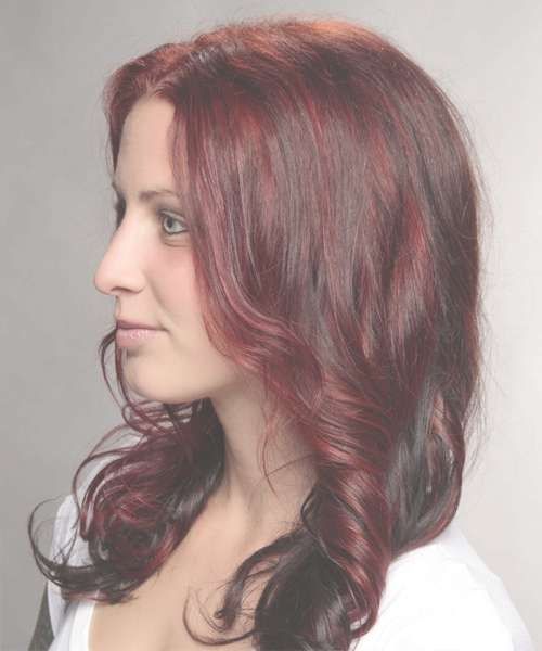 Long Wavy Casual Hairstyle – Medium Red Hair Color Inside Latest Medium Hairstyles For Red Hair (View 14 of 25)