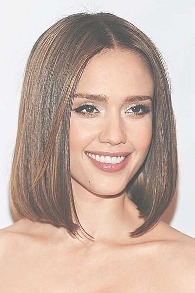 Medium All One Length Hairstyles In Most Current One Length Medium Haircuts (View 1 of 25)