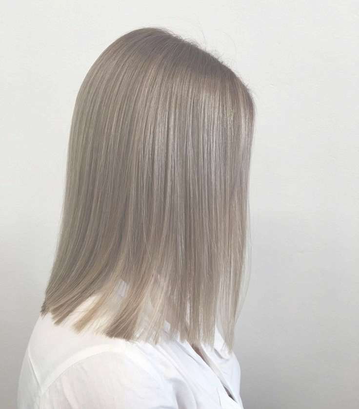 Medium Ash Blonde Hair Color With Regard To 2018 Ash Blonde Medium Hairstyles (View 5 of 15)