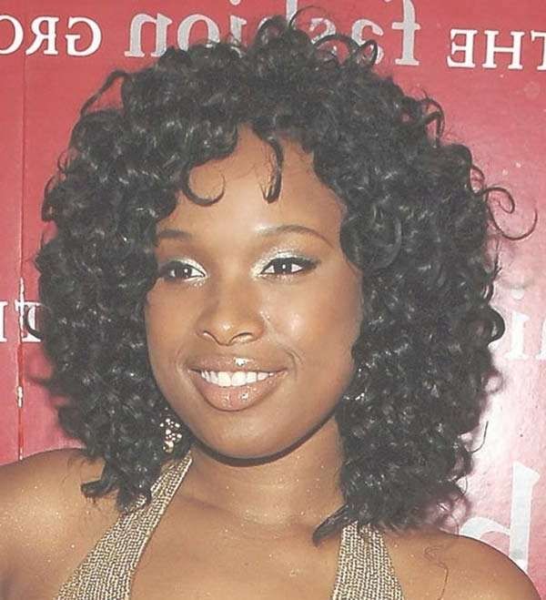 Medium Hair Curly : 6 Charming Medium Length Hair Styles For For Newest Curly Medium Hairstyles Black Women (Photo 4 of 15)
