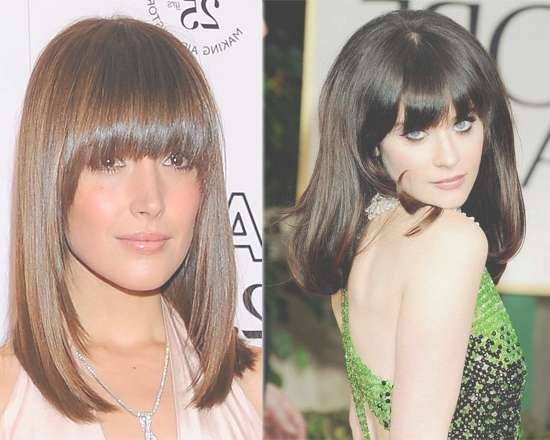 Medium Hairstyles Vpfashion With Regard To Most Up To Date Full Fringe Medium Hairstyles (View 12 of 25)