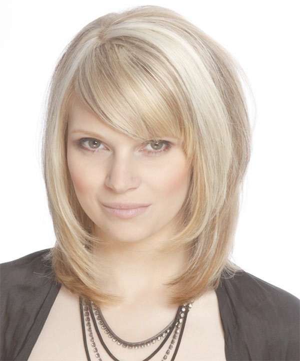 Medium Hairstyles With Layers And Side Bangs Within Current Medium Haircuts With Side Bangs (View 14 of 25)