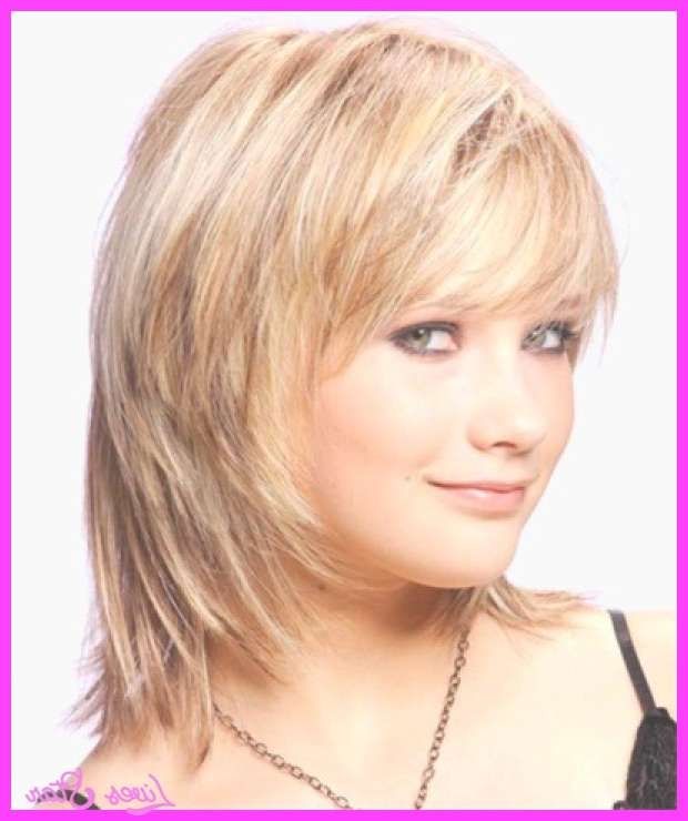 Medium Layered Haircuts For Thick Hair And Round Faces – Livesstar In Latest Medium Haircuts With Bangs And Layers For Round Faces (View 11 of 25)