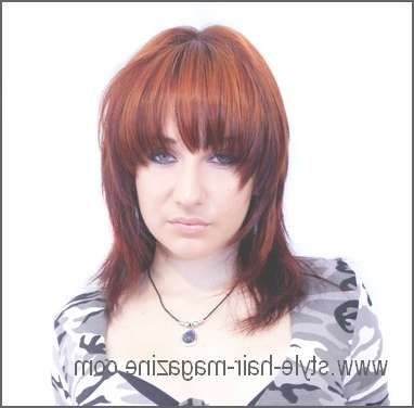 Medium Length Hair Style Gallery In Current Dramatic Medium Haircuts (View 2 of 25)
