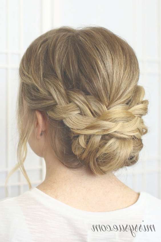 Medium Length Hair Updos With Regard To Most Up To Date Updo Medium Hairstyles (Photo 15 of 15)