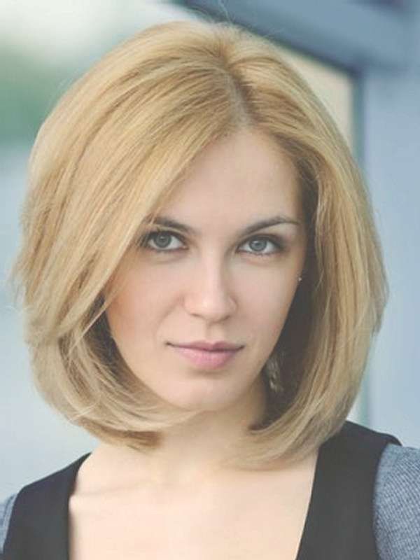 Medium Length Haircuts For Thick Hair Women With Oval Face 2015 In 2018 Medium Haircuts For Women With Oval Face (Photo 12 of 25)