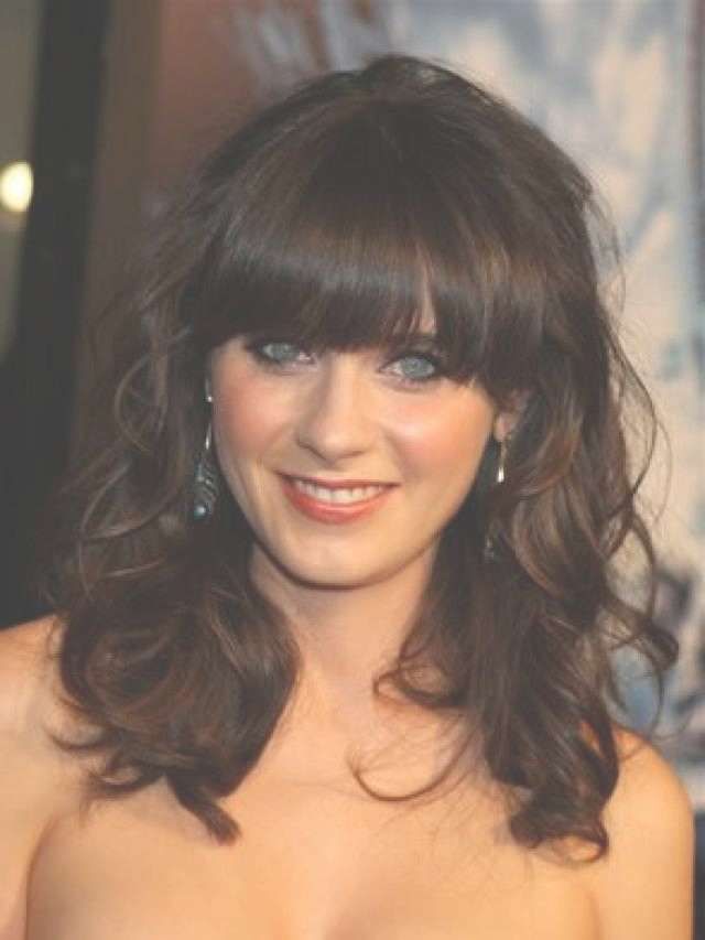 Medium Length Hairstyles With Bangs 2013 : 8 Cute Medium Length Within Most Recently Cute Medium Hairstyles With Bangs (View 21 of 25)