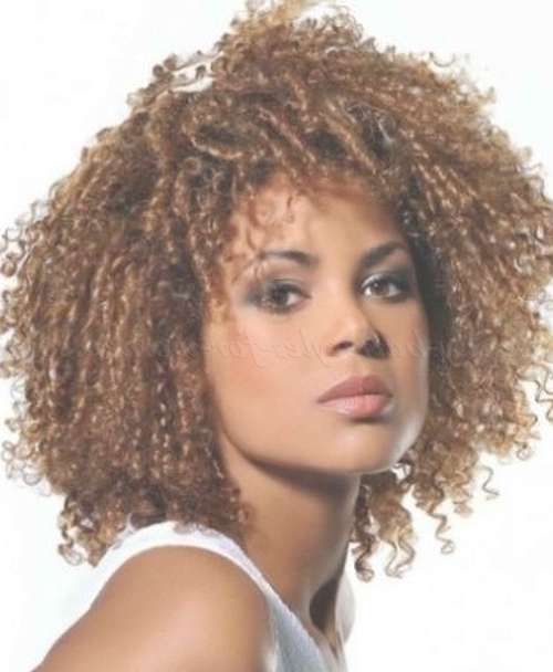 Medium Natural Curly – Medium Length Natural Curly Hairstyle Within Most Current Medium Haircuts For Naturally Curly Black Hair (View 15 of 25)