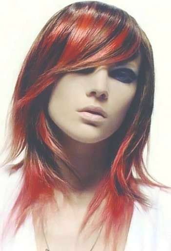 Medium Red Hairstyles Picture  (View 13 of 25)