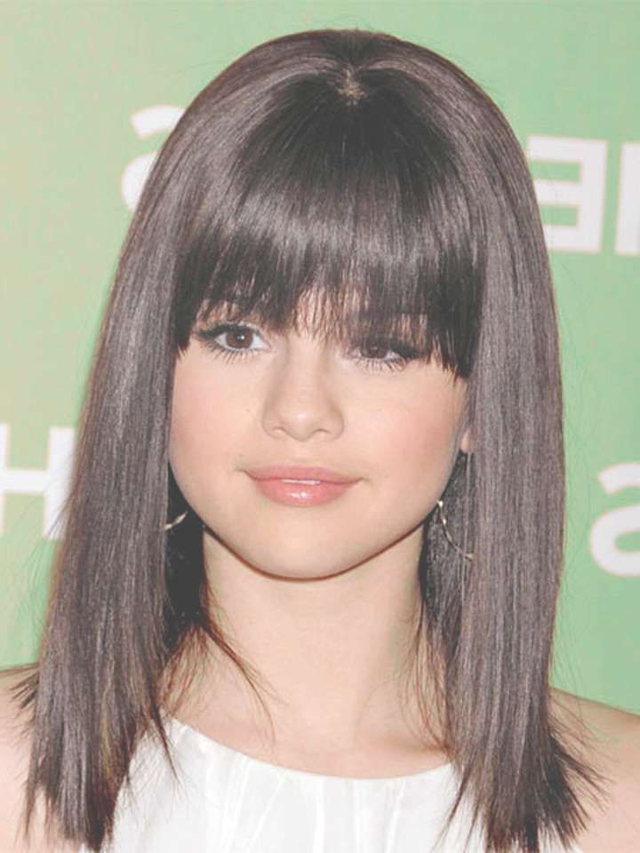 Medium Straight Hairstyles With Bangs | Natural Hair Care Pertaining To Most Recently Cute Medium Haircuts With Bangs (Photo 20 of 25)