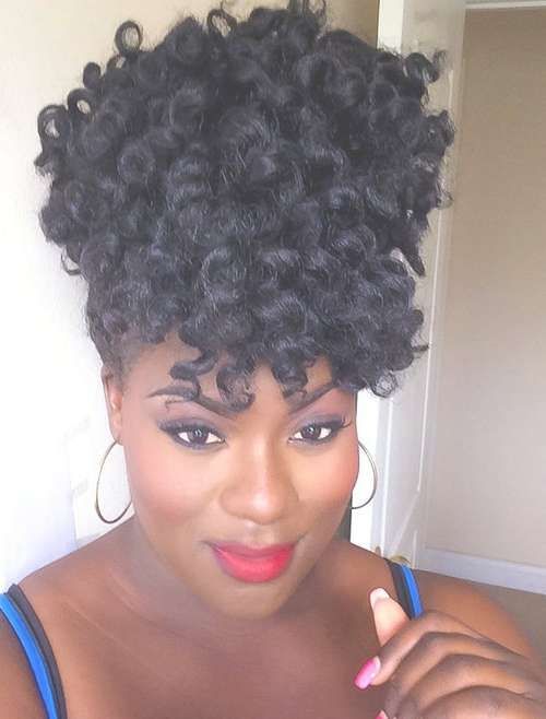 Mohawk Hairstyles For Black Women – Both Short And Long Hair Pertaining To Most Current Mohawk Medium Hairstyles For Black Women (View 3 of 15)