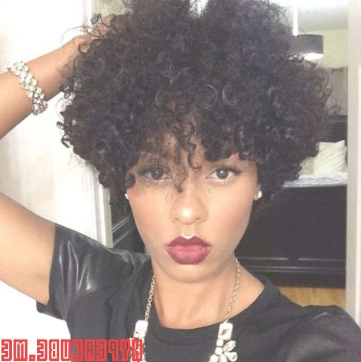 Natural Short Curly Hairstyles For Black Women – Hairstyle For Inside Most Popular Black Women Natural Medium Hairstyles (View 7 of 15)