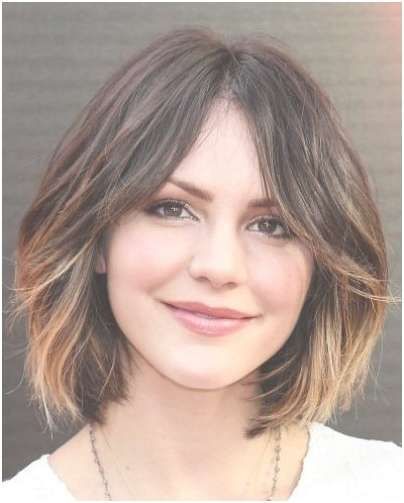 Ombre Bob Haircut: Short Hair For Heart Face Shape – Popular Haircuts With Most Popular Medium Hairstyles For Heart Shaped Face (View 14 of 25)