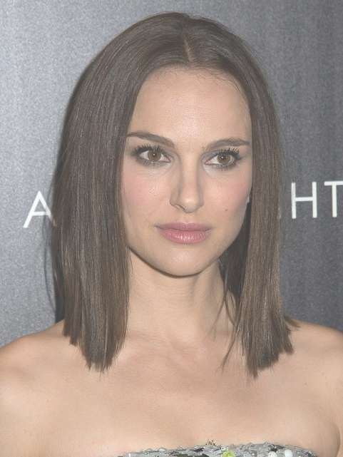 Portman Medium Hairstyles Blunt Haircut In Best And Newest Blunt Medium Haircuts (View 13 of 25)