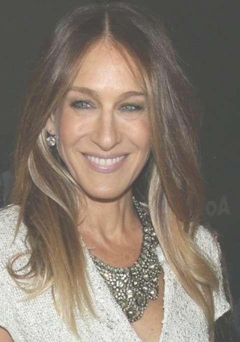 Sarah Jessica Parker Long Hairstyle: Casual Straight Hair – Pretty Pertaining To Best And Newest Sarah Jessica Parker Medium Hairstyles (View 6 of 15)