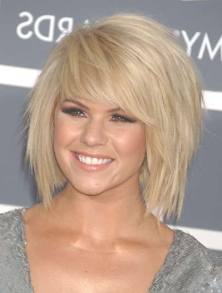 Short Haircuts 2015 Inspiration. – Stylish Brush Within Most Recent Trendy Medium Haircuts For Round Faces (Photo 25 of 25)