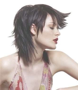 Shoulder Length Hairstyles Ideas. Regarding Most Recent Dramatic Medium Haircuts (Photo 18 of 25)