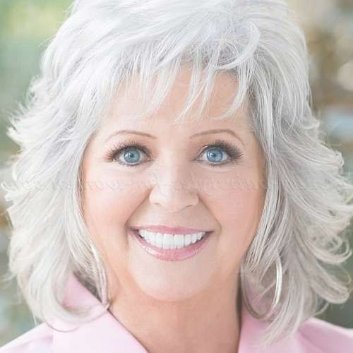 Shoulder Length Hairstyles Over 50 – Mid Length Hairstyle For Grey For Most Popular Medium Hairstyles For Grey Haired Woman (View 7 of 25)