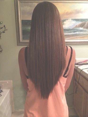 The 25+ Best Long V Haircut Ideas On Pinterest | Easy Long Hair For Current V Shaped Layered Medium Haircuts (Photo 18 of 25)