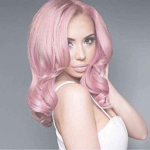 Top 50 Funky Hairstyles For Women | Stayglam For Most Popular Pink Medium Haircuts (Photo 7 of 25)
