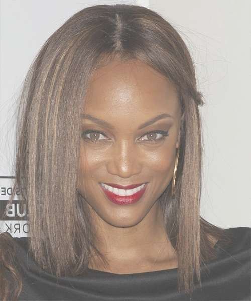 Tyra Banks Hairstyles In 2018 With Most Popular Tyra Banks Medium Hairstyles (Photo 1 of 15)