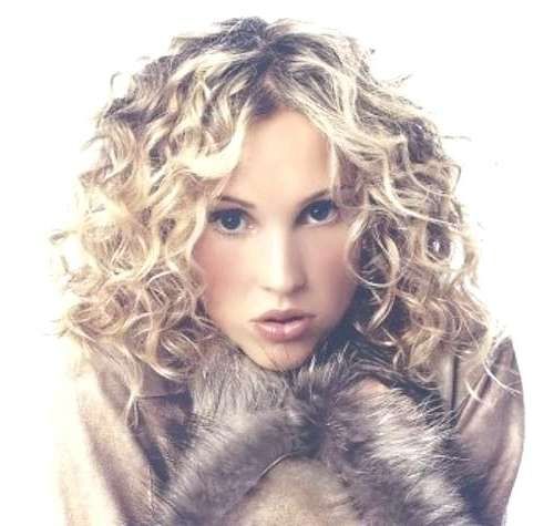 Unique Hairstyles For Thick Curly Hair Medium Length Medium With Regard To Latest Thick Curly Medium Haircuts (View 5 of 25)