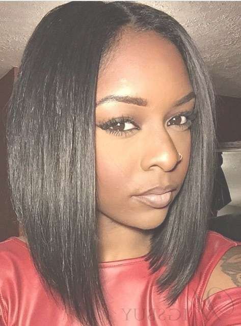 Wigs For Round Faces Short & Long Hair For Round Faces Sales With Most Recently Medium Hairstyles For Black Women With Oval Faces (Photo 15 of 15)