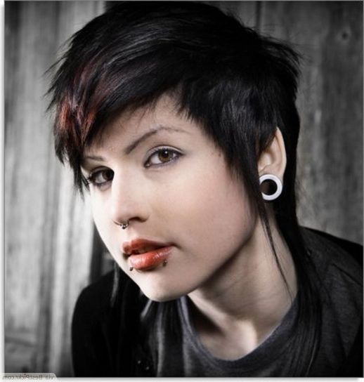 10 Best Short Emo Hairstyles For Girls In 2018 | Bestpickr In Newest Shaggy Emo Hairstyles (Photo 10 of 15)