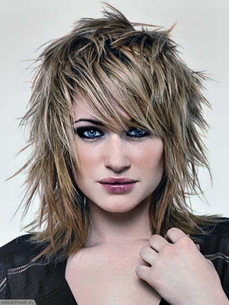 10 Unique Punk Hairstyles For Girls In 2018 | Bestpickr With 2018 Shaggy Girl Hairstyles (View 4 of 15)