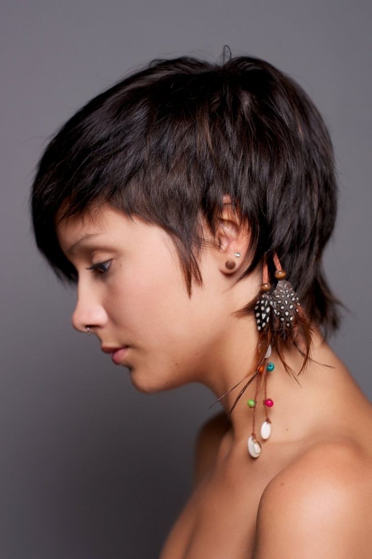 115 Best Hair Images On Pinterest | Hair Cut, Pixie Cuts And Short Intended For Best And Newest Short Feathered Pixie Hairstyles (Photo 15 of 15)