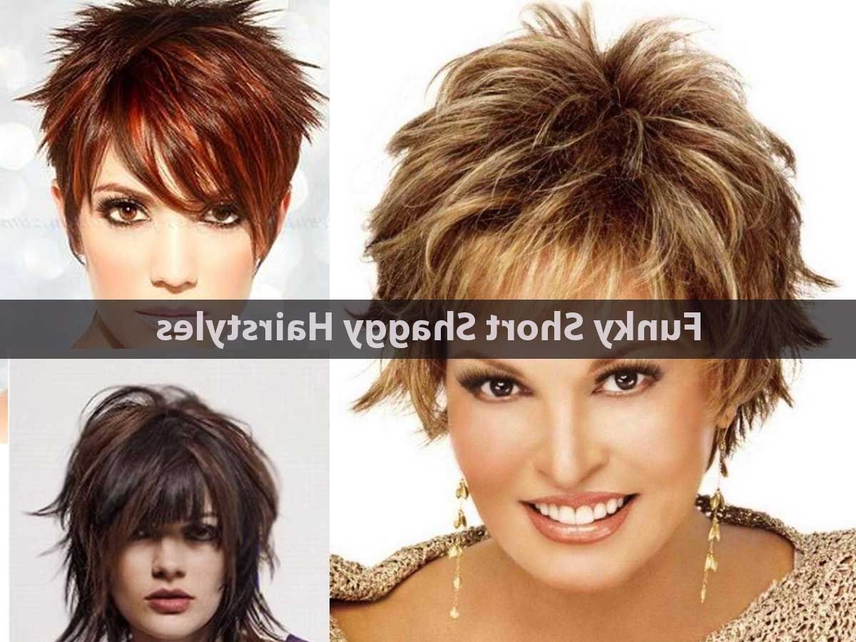 15 Funky Short Shaggy Hairstyles – Hairstyle For Women With Regard To 2018 Shaggy Pixie Hairstyles (Photo 6 of 15)