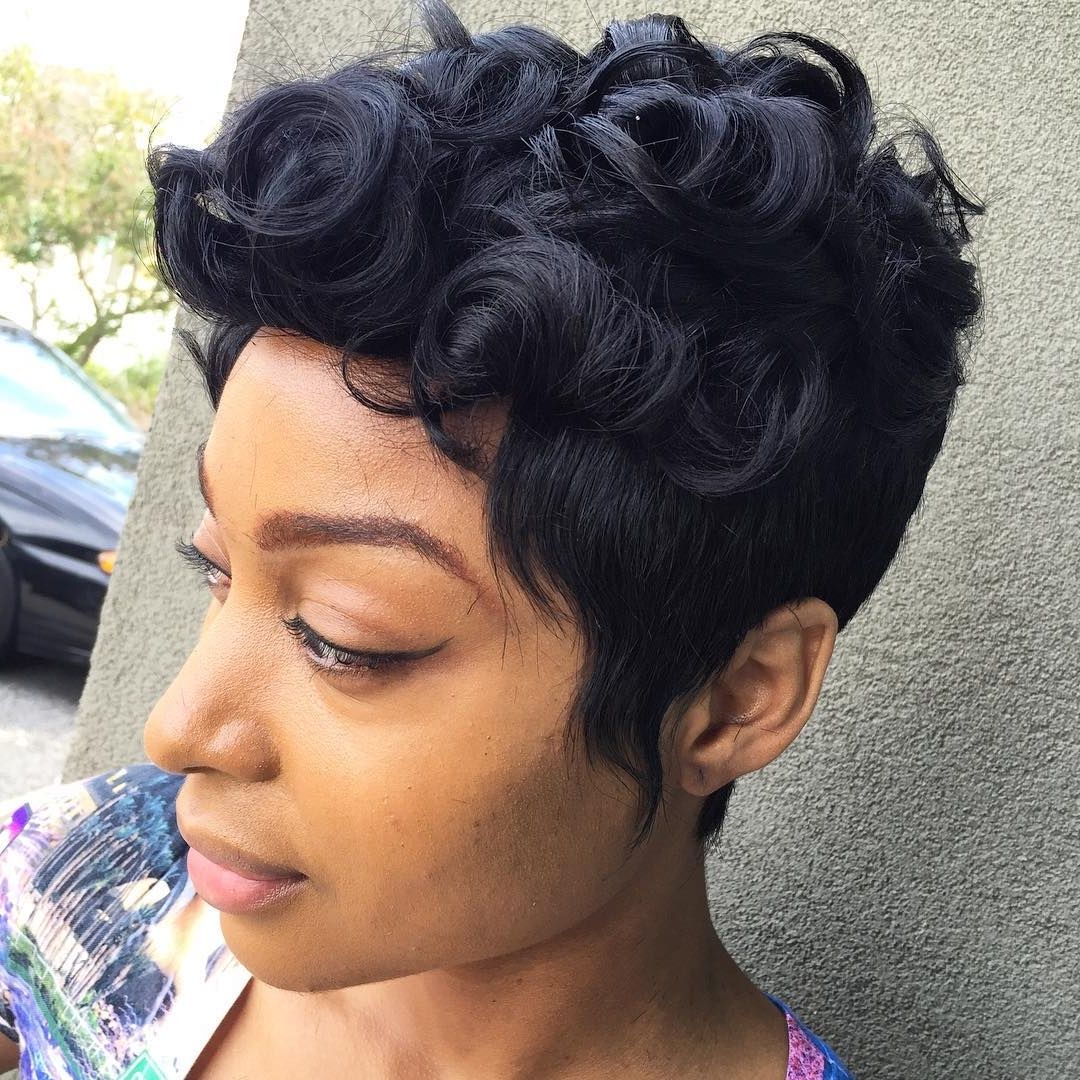16 Quick Weave Hairstyles For Seriously Posh Women In Most Recently Pixie Hairstyles With Weave (Photo 1 of 15)
