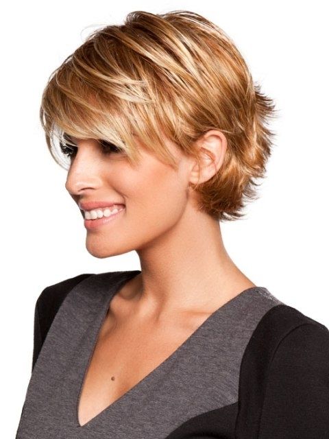 16 Sassy Short Haircuts For Fine Hair Intended For Most Popular Shaggy Short Hairstyles For Fine Hair (View 7 of 15)