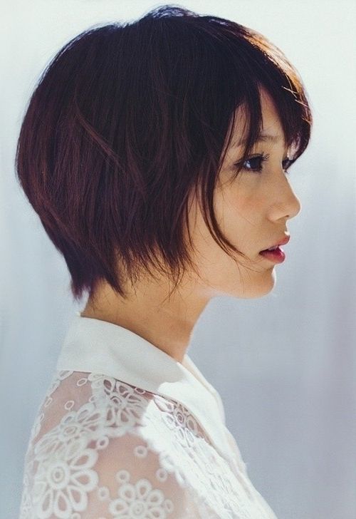 18 New Trends In Short Asian Hairstyles – Popular Haircuts With Most Recently Japanese Shaggy Hairstyles (Photo 11 of 15)