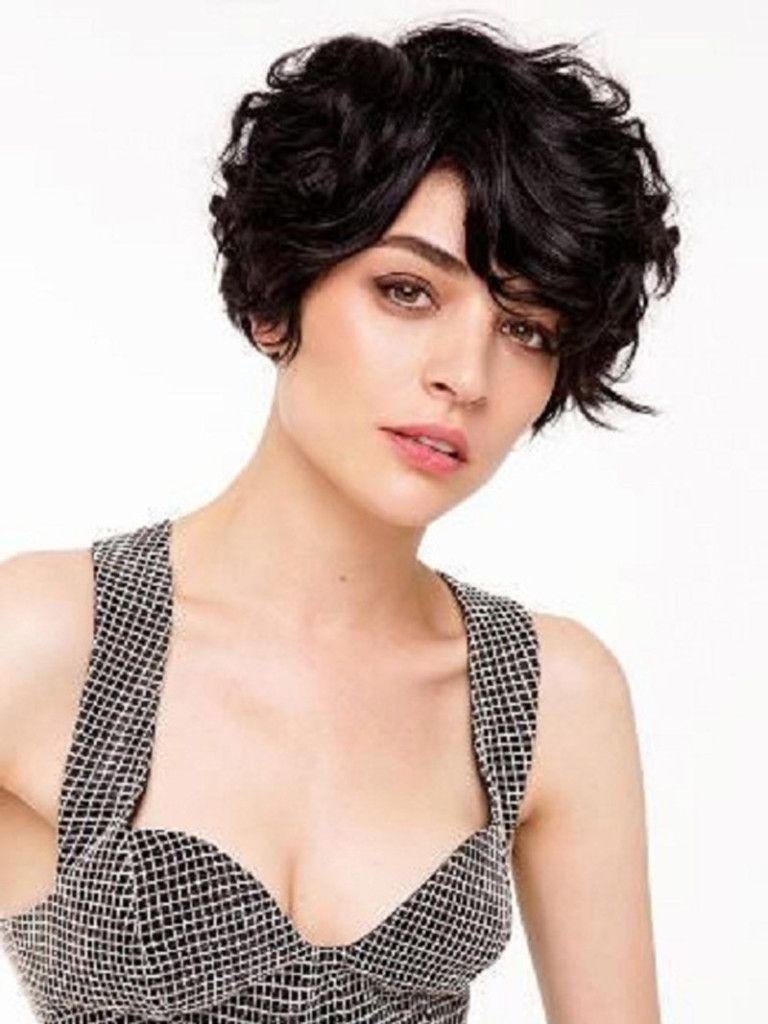 19 Cute Wavy & Curly Pixie Cuts We Love – Pixie Haircuts For Short Intended For Most Current Short Curly Pixie Hairstyles (View 4 of 15)