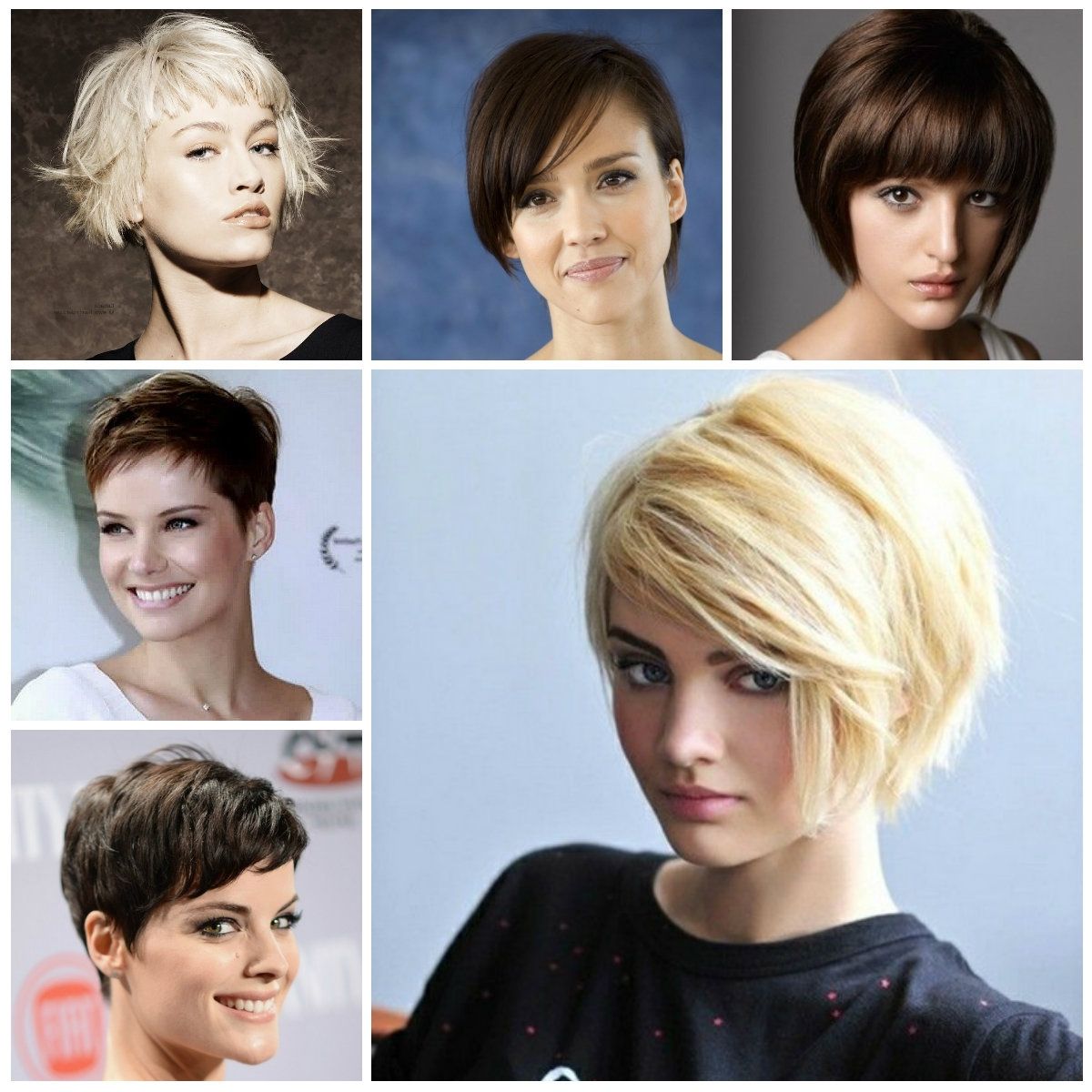 2016 Trendy Short Haircuts With Bangs | Haircuts, Hairstyles 2016 In Most Recently Rock Pixie Hairstyles (Photo 5 of 15)