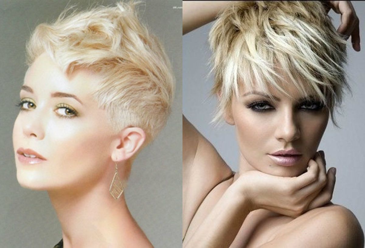2017 Choppy Pixie Haircuts With Regard To Latest Short Choppy Pixie Hairstyles (View 6 of 15)