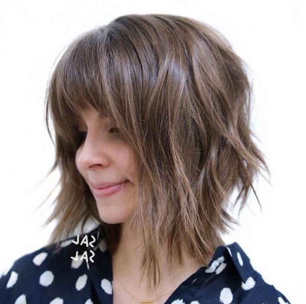 25+ Best Ideas About Shaggy Bob Hairstyles On Pinterest | Short Inside Most Recently Shaggy Salon Hairstyles (Photo 1 of 15)