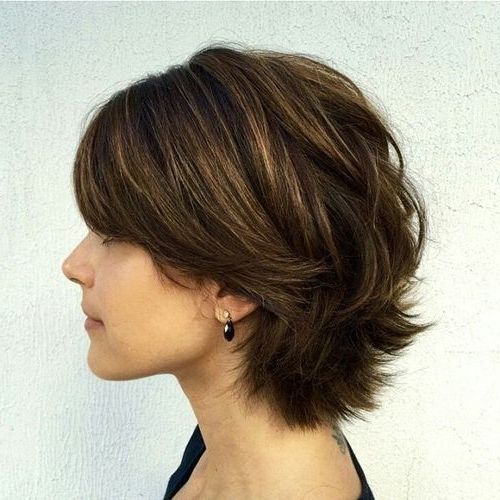 26 Best Short Hair Images On Pinterest | Short Cuts, Shortish Pertaining To Most Current Shaggy Hairstyles For Short Hair (Photo 5 of 15)