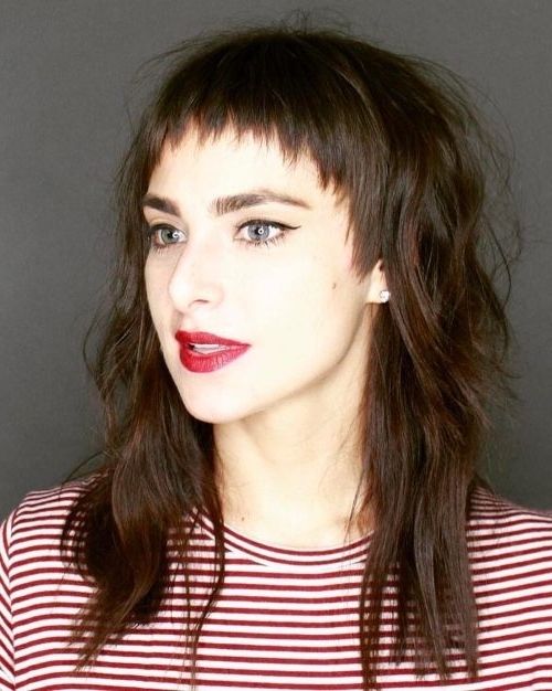 26 Hottest Long Shag Haircut Ideas That Are Trending For 2018 Intended For Most Popular Shaggy Bangs Long Hair (View 9 of 15)