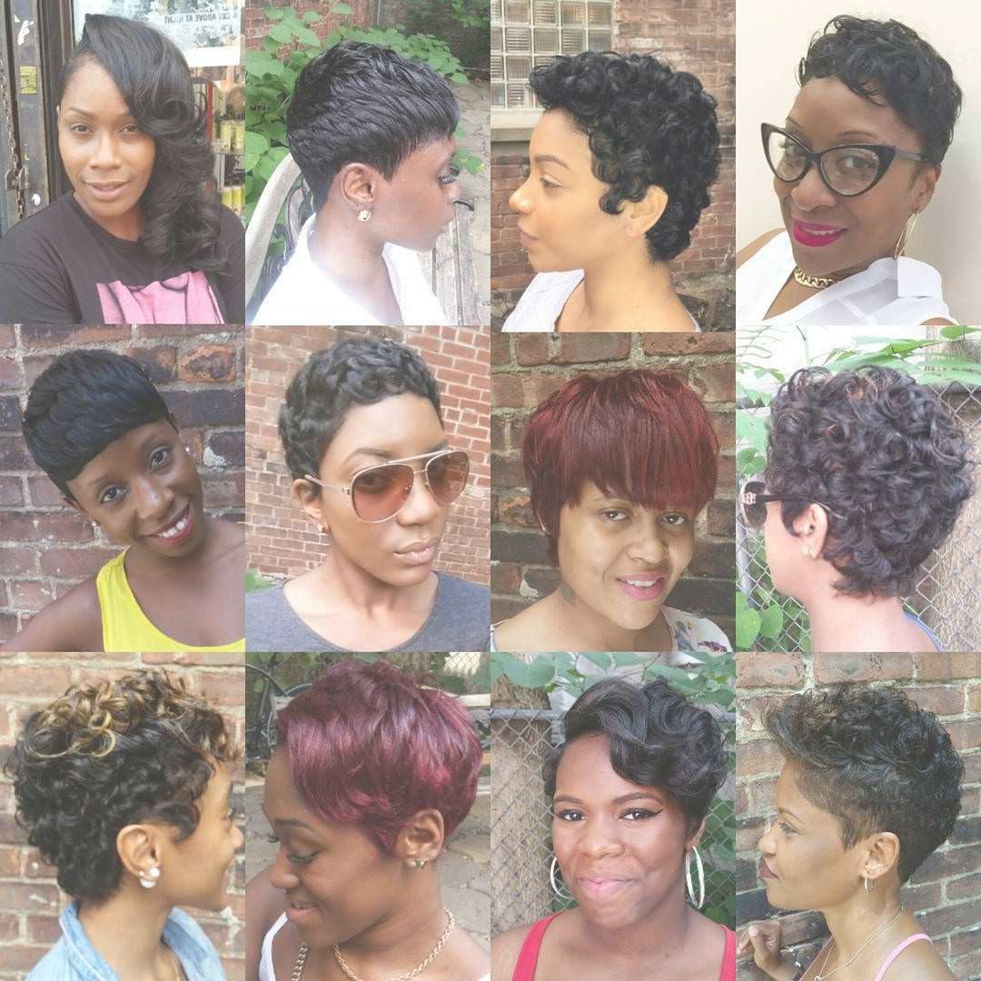 29+ Pixie Haircut Ideas, Designs | Hairstyles | Design Trends With Regard To Most Popular Black Women With Pixie Hairstyles (View 4 of 15)
