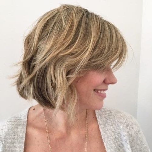 30 Hottest Short Layered Haircuts Right Now (trending For 2018) In Most Up To Date Shaggy Textured Hairstyles (Photo 9 of 15)